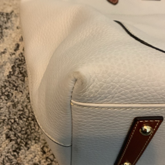 Dooney & Bourke leather pebble grain Tammy Tote - Picture 7 of 16